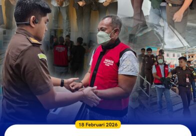 Penetapan dan Penahanan Tersangka Perkara Dugaan Tindak Pidana Korupsi Pengelolaan Keuangan Desa Sanglar Kecamatan Durai TA 2019 s/d 2022